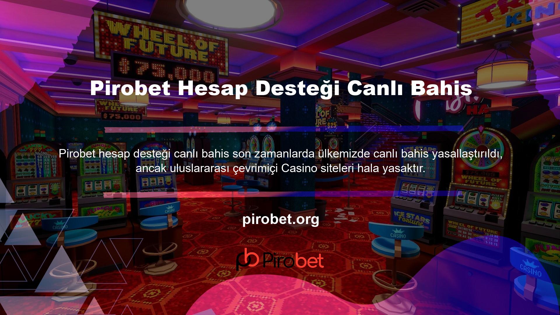 Bu siteler Türkiye'de Casino açısından yasa dışıdır Sonuç olarak, web sitesinin alan adı çalışır durumdayken zarar görmüş veya askıya alınmıştır