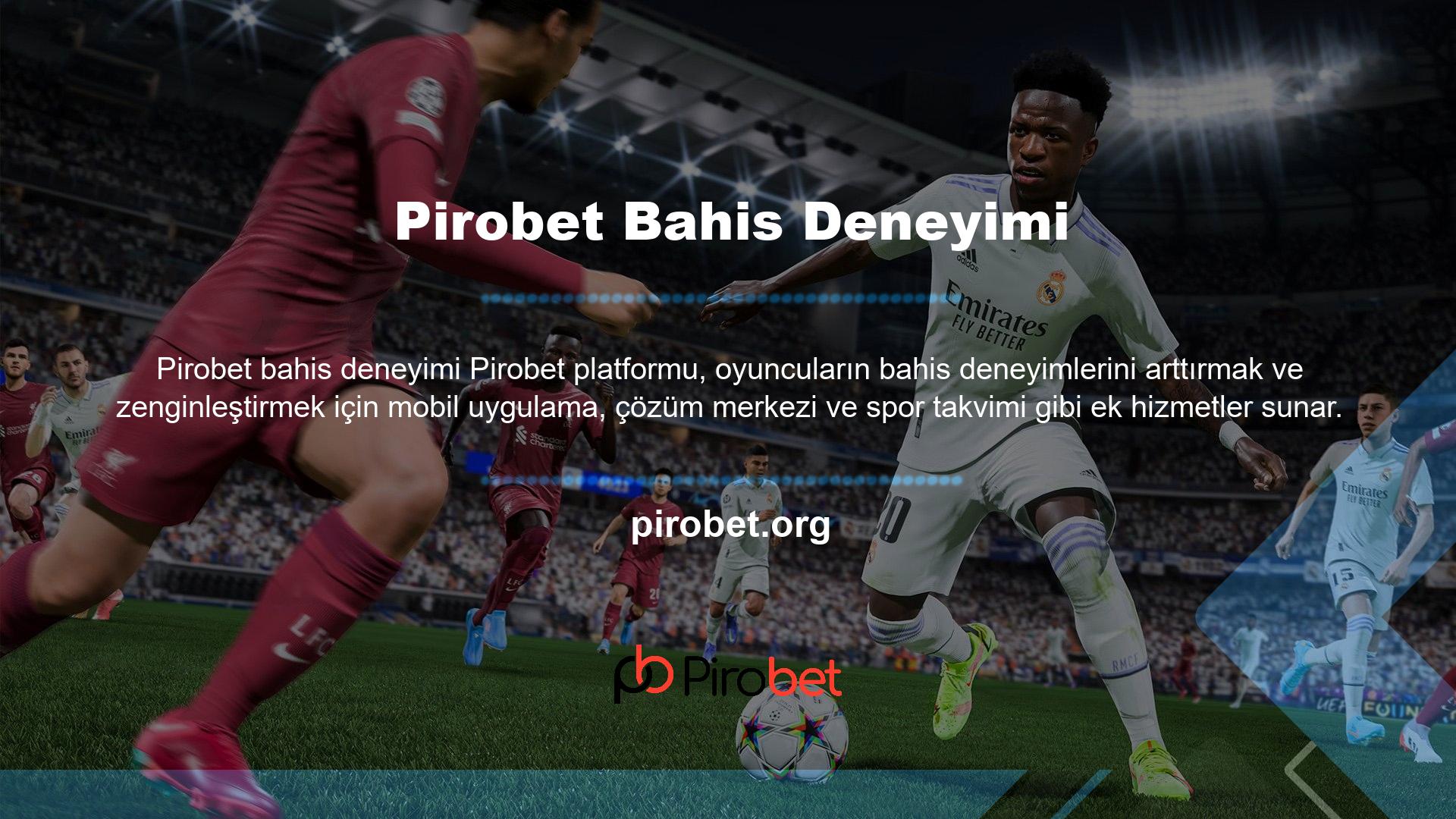 Pirobet Casino Oyunları